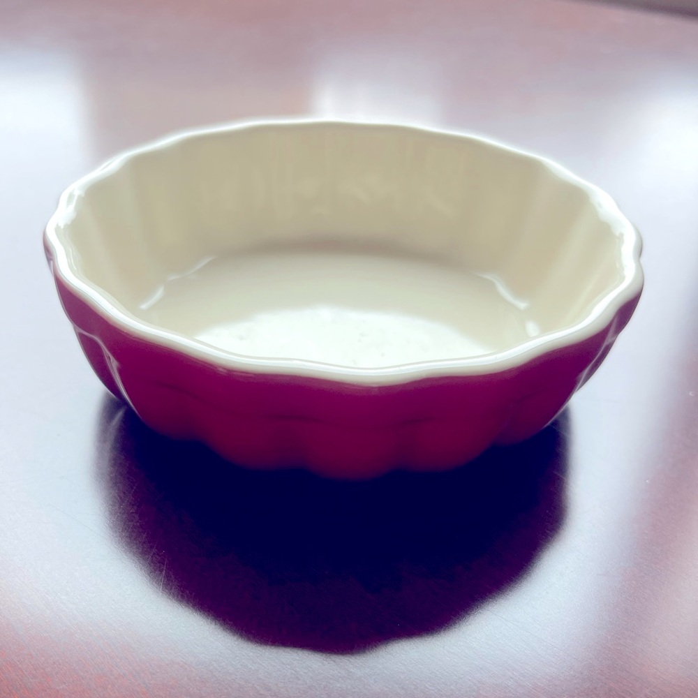 ROCQ Parisian Patisserie Red and White 5”Ramekin